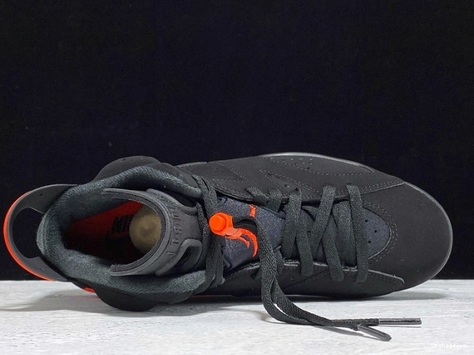 384664-060 BLACK OG JORDAN 2019 AIR 6 INFRARED RETRO 1121